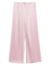 Nanushka Elastic-waist Trousers In Pink