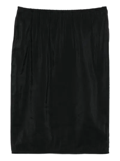 Nanushka Elastic-waistband Mini Skirt In Black