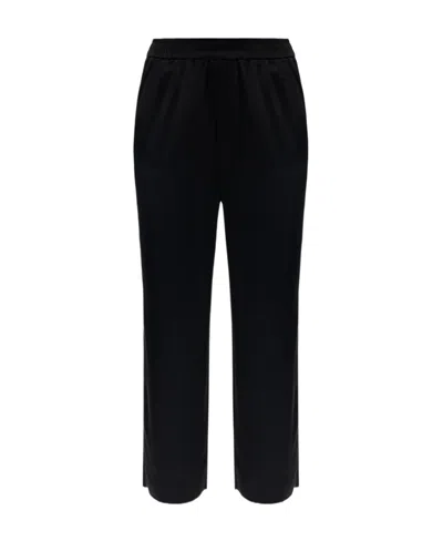 Nanushka Elasticated-waist Cropped Trousers In Black