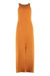 Nanushka Elia Dress In Orange
