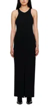 Nanushka Sleeveless Fitted Midi Dress In Black