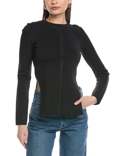 Nanushka Emile Slim Fit Top In Black
