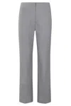Nanushka Erinna Straight-leg Trousers In Steelblue