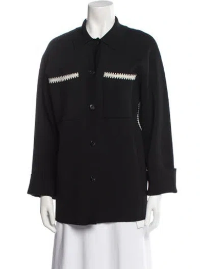 Pre-owned Nanushka Evening Jacket In Black