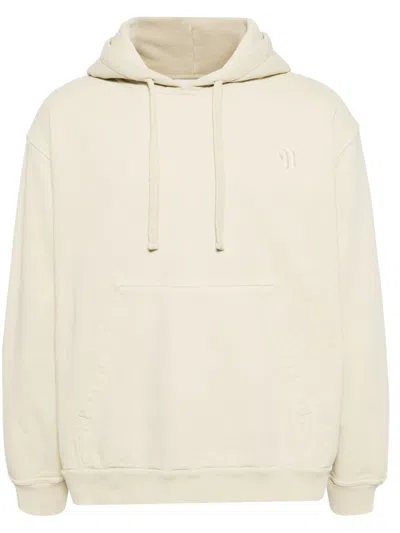 Nanushka Ever Cotton Hoodie In Neutrals