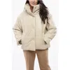 Nanushka Faux Leather Hide Jacket Wth Snap Buttons