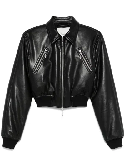 NANUSHKA FAUX-LEATHER JACKET