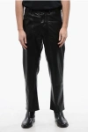 Nanushka Faux Leather Jasper 5-pockets Pants