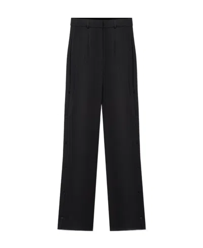 Nanushka Felina Straight-leg Trousers In Black