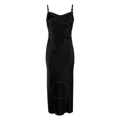 NANUSHKA NANUSHKA FIORE MIDI SATIN DRESS