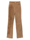 Nanushka Five-pocket Trousers In Brown