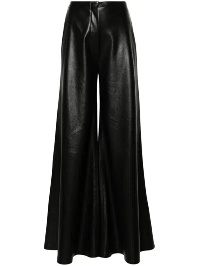 Nanushka Ausgestellte Hose In Schwarz