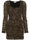 Nanushka Frensi Zebra-print Dress