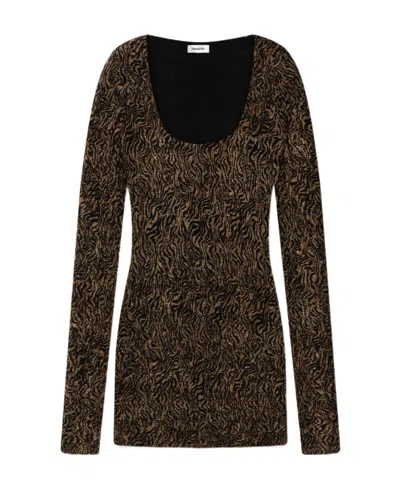 NANUSHKA FRENSI ZEBRA-PRINT DRESS