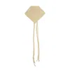 Nanushka Geometric Braided-detail Scarf In Nude