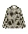 Nanushka Geometric Shirt In Black