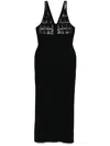 Nanushka Gildah Maxi Dress In Black
