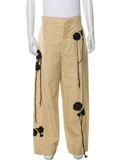 Pre-owned Nanushka Graphic Print Cargo Pants In Neutral