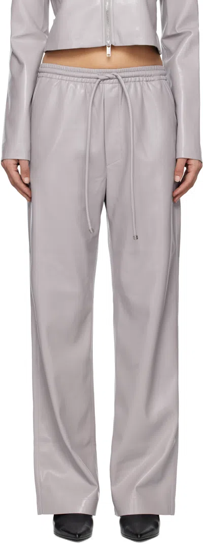 NANUSHKA GRAY CALIE TROUSERS