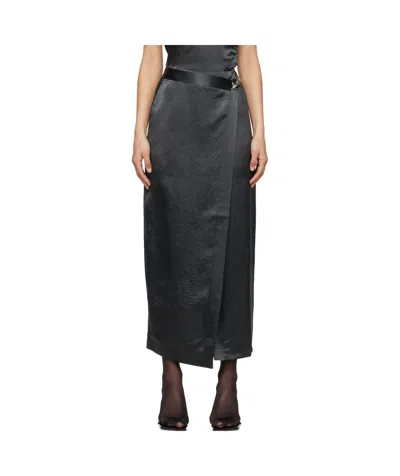 NANUSHKA NANUSHKA GRISEL MIDI SKIRT