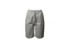 Nanushka Hadi Bermuda Shorts In White Denim In White