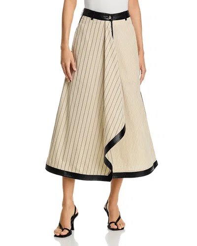 Nanushka Haisil Skirt In Neutral