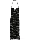 Nanushka Haylen Midi Dress In Black