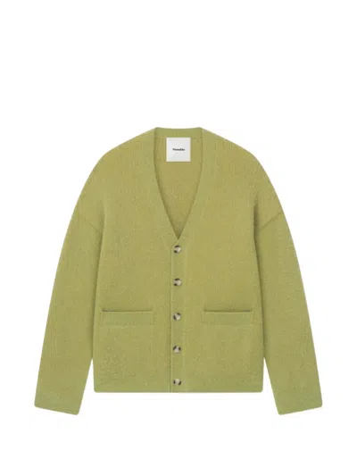 Nanushka Henri カーディガン In Green