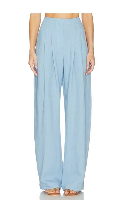 Nanushka Hettie Pant In Blue