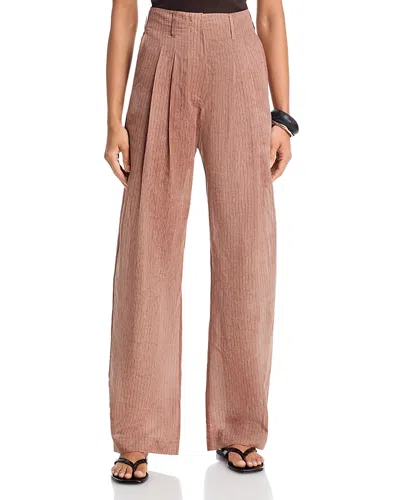 Nanushka Hettie Pants In Brown