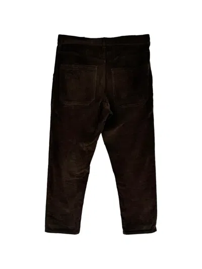 Pre-owned Nanushka Hidden-button Corduroy Trousers In Brown