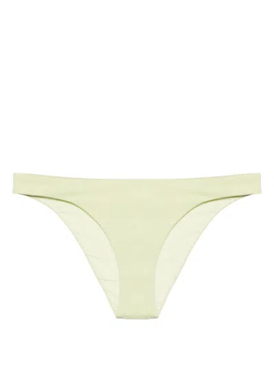 Nanushka High-cut Bikini Bottoms In Green