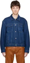 Nanushka Indigo Boyce Denim Jacket In Eco Indigo