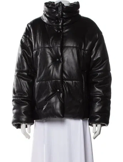 Pre-owned Nanushka Jacket In Black