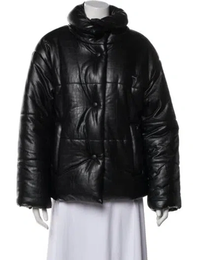 Pre-owned Nanushka Jacket In Black