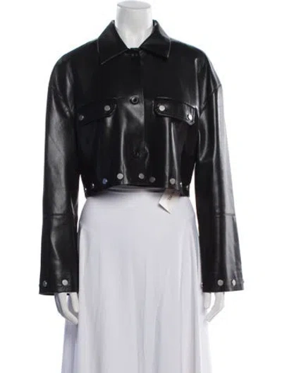 Pre-owned Nanushka Jacket In Black