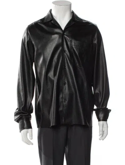 Pre-owned Nanushka Jacket In Black