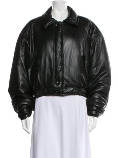 Pre-owned Nanushka Jacket In Black