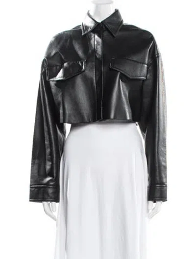 Pre-owned Nanushka Jacket In Black