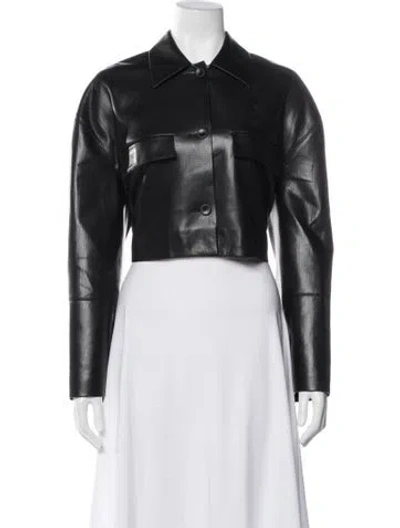 Pre-owned Nanushka Jacket In Black