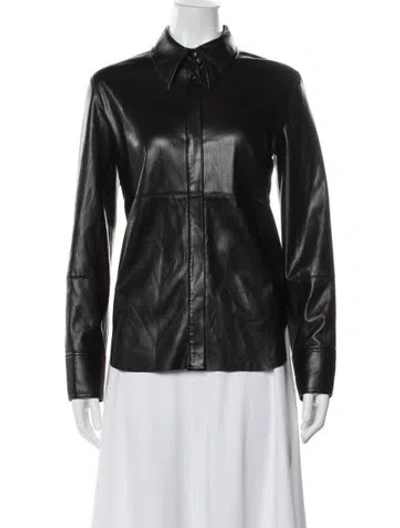 Pre-owned Nanushka Jacket In Black