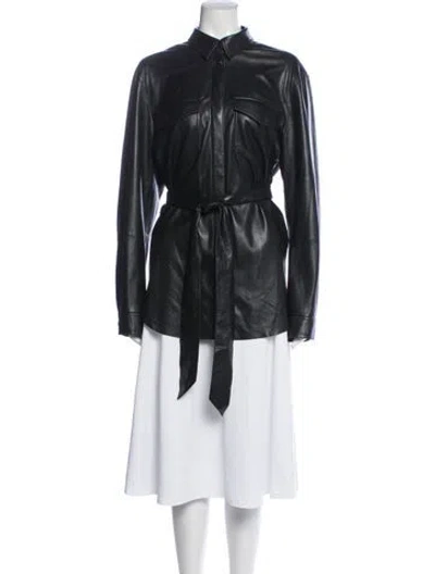 Pre-owned Nanushka Jacket In Black