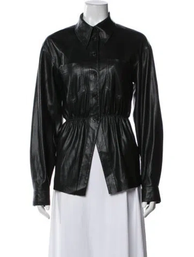 Pre-owned Nanushka Jacket In Black