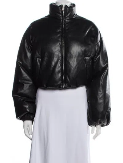 Pre-owned Nanushka Jacket In Black