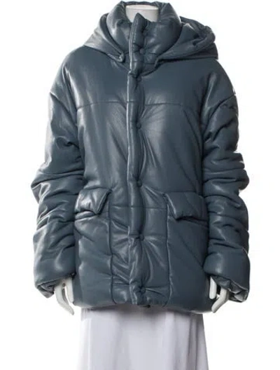 Pre-owned Nanushka Jacket In Blue
