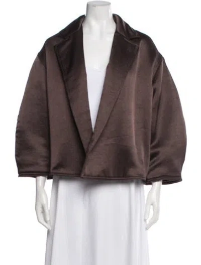 Pre-owned Nanushka Jacket In Brown