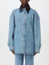 NANUSHKA JACKET NANUSHKA WOMAN COLOR DENIM,414029028