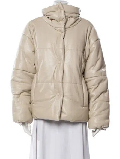 Pre-owned Nanushka Jacket In Neutral
