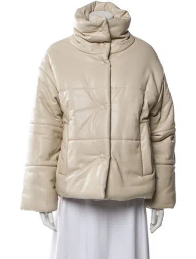 Pre-owned Nanushka Jacket In Neutral