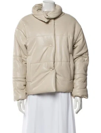 Pre-owned Nanushka Jacket In Neutral